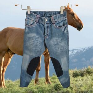 Ovation Kids Riding Jeans Equestrian Sport 24" Waist